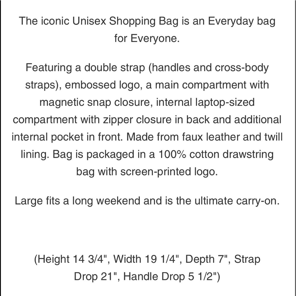 Telfar Large Shopper - Picture 2 of 3